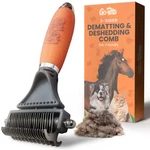 Gopets 2-in-1 Dematting Comb For 8.9 X 2.5 1.4 Inch, 2-sided. Fixed Price $70.93.