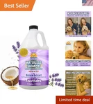 Deodorizing Waterless Pet Shampoo - 128 Oz Lavender Formula For All Pets. Fixed Price $50.34.