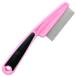 Lltgmv Flea Comb For Dogs And Cats, Fine-toothed Pet Combs Medium, Pink. Fixed Price $10.29.