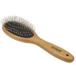 Pet Safari Wire Pin Dog Brush With Bamboo Handle - Large General Groomi.... Fixed Price $23.76.