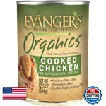 Evanger's Evangers Organic Cooked Chicken For Dogs 12 Count 12.5 Oz Each Grain. Fixed Price $75.58.