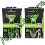 *2-packs* Furminator Undercoat Deshedding Tool Small Dogs Short Hair P-92915. Fixed Price $62.99.