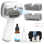 Pet Steam Brush For Dogs & Cats,5-in-1 Self-cleaning Dog With 3 Swap. Fixed Price $41.13.
