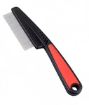 Yumflan Flea Comb With Rubber Handle, Fine Teeth Grooming For Small, Red. Fixed Price $10.73.