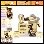 Groomi Vacuum Pet Brush Kit 3 In 1 Dog & Cat Grooming Tool, Self Cleaning Desh. Fixed Price $102.59.