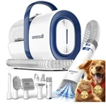 Oneisall 7 In1dog Grooming Kit,low Noise Pet Vacuum With 1.5 L Dust Cup. Fixed Price $50.00.