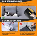 2 Pcs Pet Hair Removal Glove Dogs Cats The Magic Brush Remover Newly Upgraded. Fixed Price $20.80.