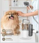 Simpleway Pet Grooming Vacuum Kit 6 In 1 Dog Cat Hair Clipper Brush Set. Fixed Price $65.99.