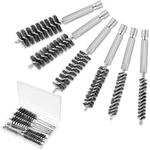 Patelai 6 Pcs Stainless Steel Wire Bore Brush 9/ 11/ 13/ 16/ 18/ 19 Mm. Fixed Price $14.52.