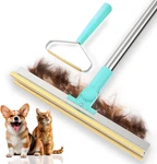Carpet Rake For Pet Hair Removal - Reusable Remover With Long Handle. Fixed Price $49.99.