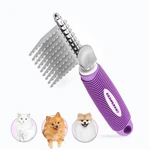 Genpepado Dematting Undercoat Rake Comb For Dogs & Cats With Long 2.5-in Stainle. Fixed Price $13.99.