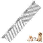 Brillirare Dog Grooming Comb Pet, Stainless Steel Cat Combs With Rounded Teet.... Fixed Price $6.35.