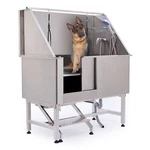 Co-z 50" Pet Grooming Bath Tub Cat Dog Shower Wash Station 304 Stainless Steel. Fixed Price $689.99.