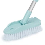 Long Handle Brush Wall Floor Scrub Bathtub Shower Tile Cleaning Tool For Clear. Fixed Price $8.50.