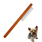 Maeelou Wooden Small Dog Grooming Brush - Perfect For Shih Tzus, Brown. Fixed Price $12.20.