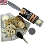 Dual-function Lint Roller Safe Storage Travel Security Tool Pet Hair Remover New. Fixed Price $13.15.