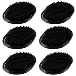 6pcs Shampoo Palm Brush Pocket Comb Massage Beard Or Head Hair. Fixed Price $8.50.