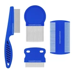 Flea Comb 4pcs With High Strength Teeth Pet Tear Stain Remover Combs, Pet.... Fixed Price $8.16.