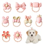 20pcs Small Dog Hair Bows With Bands Cute For Size Dogs Pink P.... Fixed Price $9.68.