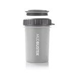 Dexas Lidded Mudbuster Portable Dog Paw Cleaner, Light Gray, Medium With Lid. Fixed Price $39.27.