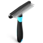 Dogi Deshedding Brush - Undercoat Rake For Dogs, Cats, Matted, Medium, Blue. Fixed Price $14.29.