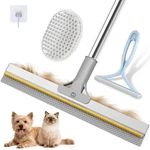 Skrmisda Carpet Rake For Pet & Human Hair Removal, Reusable Remover .... Fixed Price $63.39.
