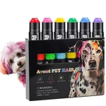 Avont Dog Hair Dye Paint Temporary, Pet Fur 1 Count (pack Of 6), 6 Colors. Fixed Price $15.46.
