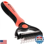 Raw Paws Undercoat Rake And Dematting Tool - Pet Grooming Comb For Shedding,. Fixed Price $20.00.