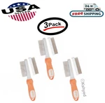 Wahl 2-in-1 Dog & Cat Brush Pet Flea Comb Soft Grip Eggs Ticks Nits Lice-new. Fixed Price $29.99.