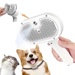 Craftivio 3-in-1 Cat Steam Brush Pet Grooming & Shedding Comb With White. Fixed Price $24.51.