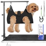 Pawaboo Dog Grooming Table Arm With Hammock, 35" Dog-grooming-arm Do.... Fixed Price $41.91.