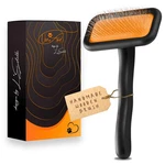 Black Medium Dog Slicker Brush For Dogs And Cats Grooming Detangle, Fluff &.... Fixed Price $29.98.