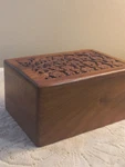 Rosewood Cremation Urn Remembrance Box Pet Cats Dogs Ashes Memorials Funeral New. Fixed Price $14.89.