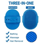 Dog Bath Brush, Aoche Pet Comb Brush Soothing Massage Rubber 5pcs With. Fixed Price $12.99.