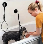 Dog Bath Grooming Suction Cup Tether Leash Adjustable Pet Holder New. Fixed Price $12.60.