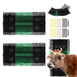 Zhuo Lele 2pcs Upgraded Xl Livestock Scratching Brush 16 Screws Large Cattle. Fixed Price $77.11.