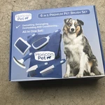6 In 1 Premium Dog Brush Set - Grooming Brushes Ball Pin & Bristle Brus.... Fixed Price $29.50.