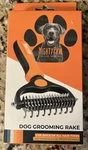Dog Grooming Rake Dematting Pet Comb Mighty Paw Dual-sided Stainless Steel New. Fixed Price $11.95.