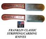 Franklin Classic Fine&coarse Stripping Knife Set Dog Coat Hand Stripper Carding. Fixed Price $44.99.