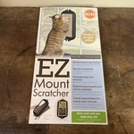 K & H Ez Mount Scratcher Cats, Mounts To Glass Surface 15.5 X7.5. Fixed Price $17.95.
