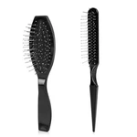 Wig Brush Set, Stainless Steel Wire Bristle For Black - Combo A. Fixed Price $11.81.