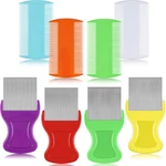 Maitys 8 Pieces Flea Lice Combs Double Sided And Nit Removal Hair Grooming. Fixed Price $9.98.