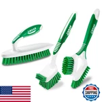 Libman Heavy Duty Scrub Brush Kit: Easy Grip, Kitchen, Tile & Grout - 3 Brushes. Fixed Price $24.78.