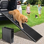 Large Dog Car Ramp - 63x17.3 Folding Anti Slip Pet Stairs Suv Truck. Fixed Price $104.99.
