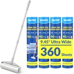 Delomo Large Lint Rollers With Extendable Handle For Carpets And Pet Hair. Fixed Price $40.97.