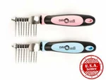 Lot Of 2 Stainless Steel Pet Dematting Comb Rake Tool Long Blades Grooming Dogs. Fixed Price $17.99.