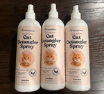 3 Bottles Freshly Bailey Cat Detangler Spray Natural Leave-in Conditioner 16oz. Fixed Price $29.99.