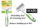 Andis Coarse Pet Coat Hair Deshedding Stripping Rake Dematting Tool Mat De-shed. Fixed Price $32.99.