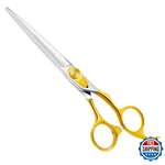 Hashimoto Straight Dog Grooming Scissors, 7.0 Inch, Light Weight, Balanced, Ergo. Fixed Price $56.94.
