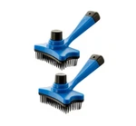 Pet Brush Duke & Tiny 2 Pack Self-cleaning Grooming. Fixed Price $8.97.